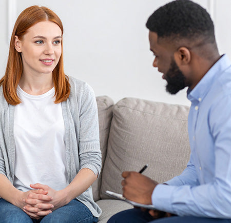 a therapy session